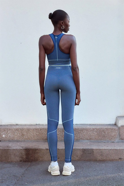 Run & Relax Mapping Tights (Midnight Blue)