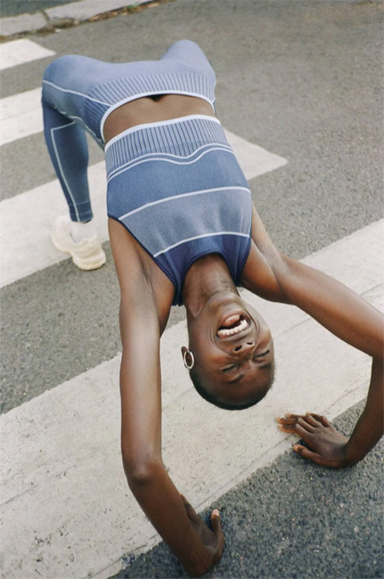 Run & Relax Mapping Tights (Midnight Blue)