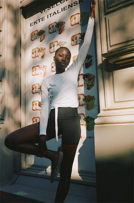 Run & Relax Basic Wrap Sweater (Horizon Blue)