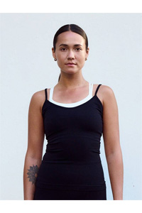 Run & Relax Basic Bandha Singlet (Beautiful Black)