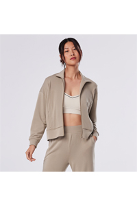 Tavi Cozy Paneled Full Zip (Shitake)