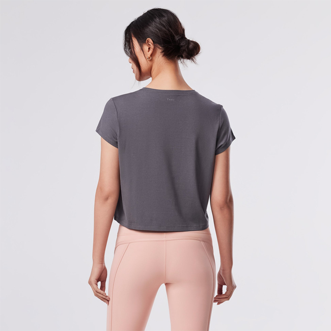 Tavi Relaxed Cap Sleeve Tee (Glacial)