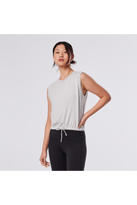 Tavi SoftTec Crop Tie Tee (Ash)