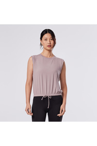 Tavi SoftTec Crop Tie Tee (Lavender Mist)