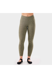 TaviCloud High Waisted 7/8 Tight (Olive Space Dye)