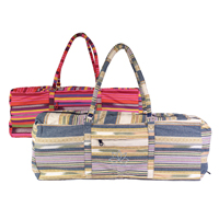Deluxe Yoga Kit Bag - Powerloom Stripe