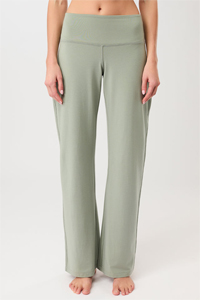 Mandala Wide Leg Pants (Mineral)