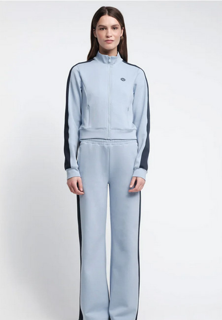 Organic Basics Track Straight Leg Pants (Ocean Breeze)
