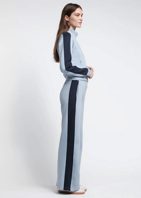 Organic Basics Track Straight Leg Pants (Ocean Breeze)