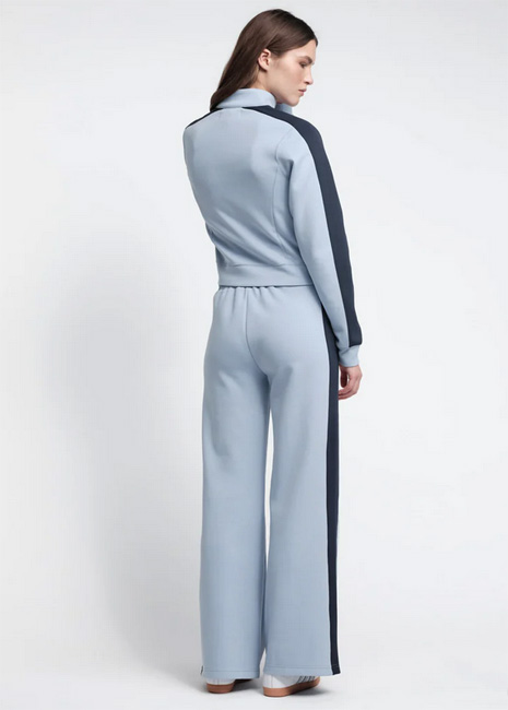 Organic Basics Track Straight Leg Pants (Ocean Breeze)
