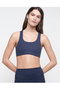Organic Basics Active Racer Back Bra (Night Sky)