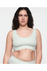 Organic Basics Smooth Bralette (Light Jade)