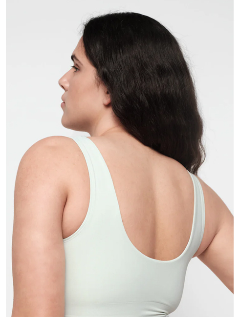 Organic Basics Smooth Bralette (Light Jade)