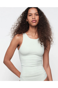 Organic Basics Smooth Tank Top (Light Jade)