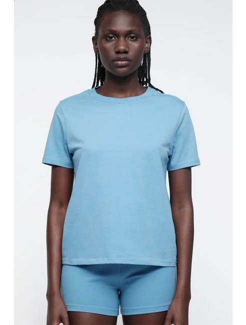 Organic Basics True Regular Tee (Scandi Sea)