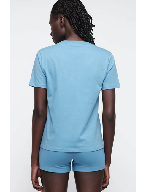 Organic Basics True Regular Tee (Scandi Sea)