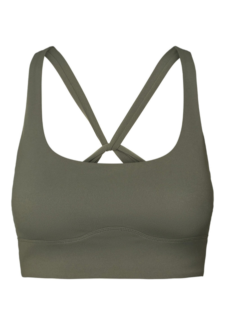 Rethinkit Butter Soft Sports Bra Seinna (Charcoal Olive)
