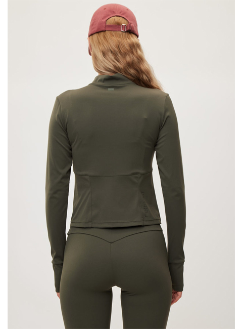 Rethinkit Half Zip (Charcoal Olive)