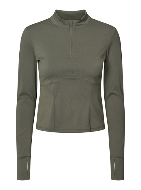 Rethinkit Half Zip (Charcoal Olive)