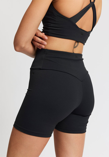 Rethinkit Butter Soft Bike Short (Black)