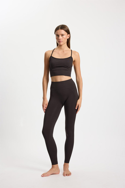Rethinkit Hilde Seamless Sports Bra (Almost Black)