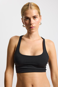 Rethinkit Butter Soft Sports Bra Seinna (Black)