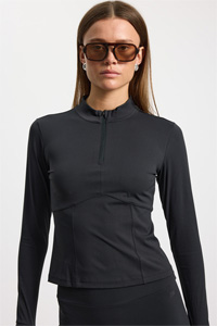 Rethinkit Half Zip (Black)