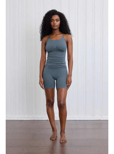 Run & Relax Karna Bamboo Top (Washed Blue)
