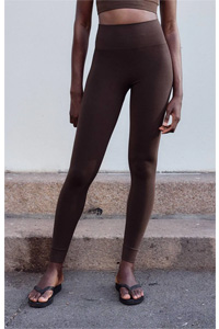 Run & Relax Bamboo Tights (Deep Espresso)