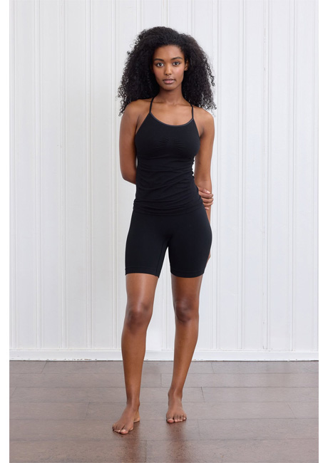 Run & Relax Karna Bamboo Top (Beautiful Black)