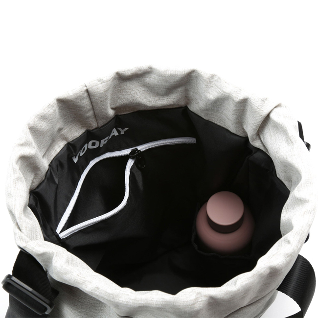 Vooray Flex Cinch Backpack (Heather Grey)