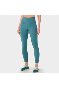 Tavi High Waisted 7/8 Tight (Teal)