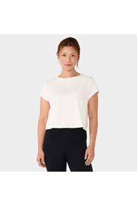 Tavi Relaxed Cap Sleeve Tee (Coconut)