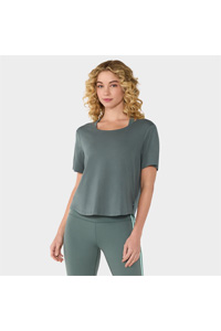 Tavi Scoop Neck Vent Tee (Balsam)