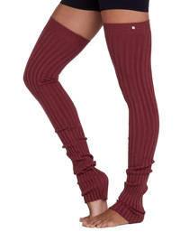 Tavi Legwarmers Thigh High (Terra Rouge)
