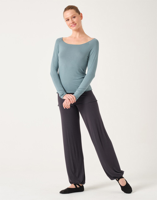 TempsDanse Baby Straight Pants Bamboo (Dark Grey)