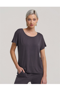 TempsDanse Badine Loose Bamboo T-shirt (Dark Grey)