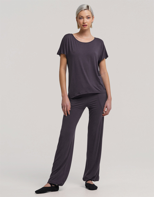 TempsDanse Badine Loose Bamboo T-shirt (Dark Grey)