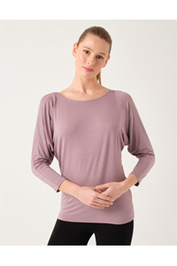 TempsDanse Bardane Bamboo Batsleeves T-shirt (Burlwood)