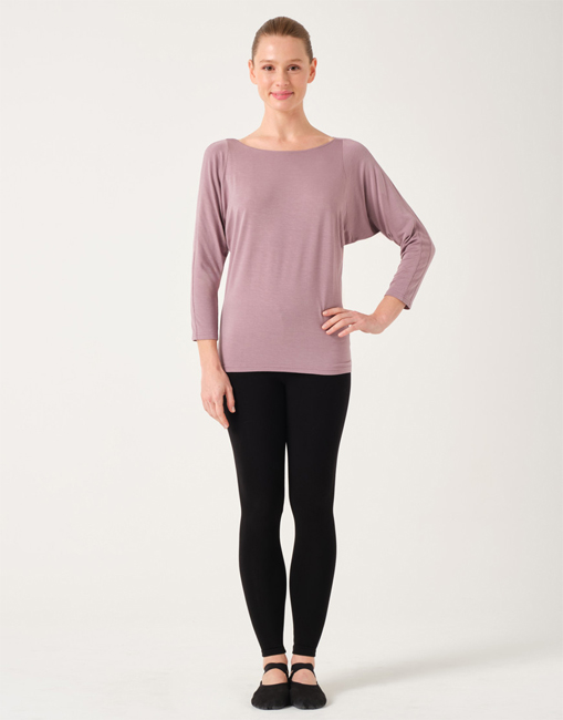 TempsDanse Bardane Bamboo Batsleeves T-shirt (Burlwood)