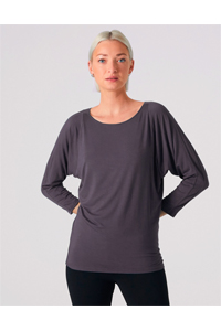 TempsDanse Bardane Bamboo Batsleeves T-shirt (Dark Grey)