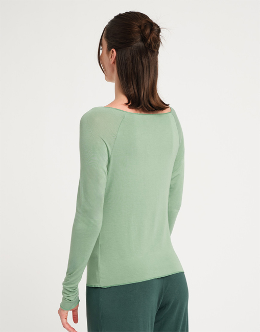 TempsDanse Baltik Bamboo Long Sleeves T-Shirt (Matcha)