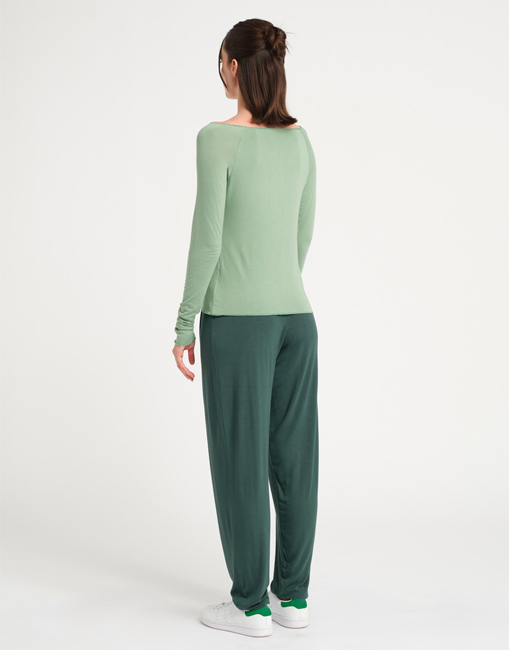 TempsDanse Baltik Bamboo Long Sleeves T-Shirt (Matcha)