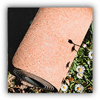 Kork Yogamåtte