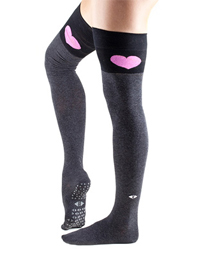 Tavi Over the Knee Grip Socks Colt (Charcoal grey)