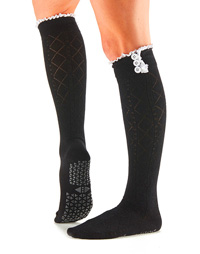 Tavi Knee High Grip Socks Selah (Tavi Ebony)