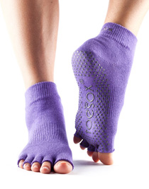 Toesox Halftoe Ankle Grip (Light purple)